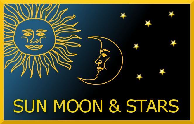 Sun, Moon, and Stars